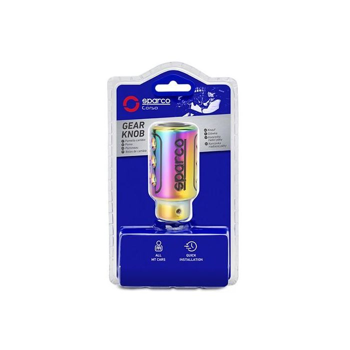 Pomo de la Palanca de Cambio Sparco SPC109CP Universal 2 Pomo de la Palanca de Cambio Sparco SPC109CP Universal 2