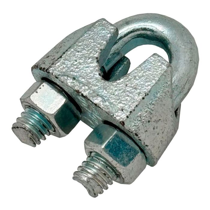 Sujetacable din-741 sjt01, acero galvanizado, m4, 1/8". 2 unidades 1