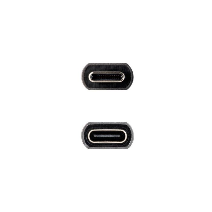 Cable Alargador USB-C NANOCABLE 10.01.4400 Negro 50 cm 3