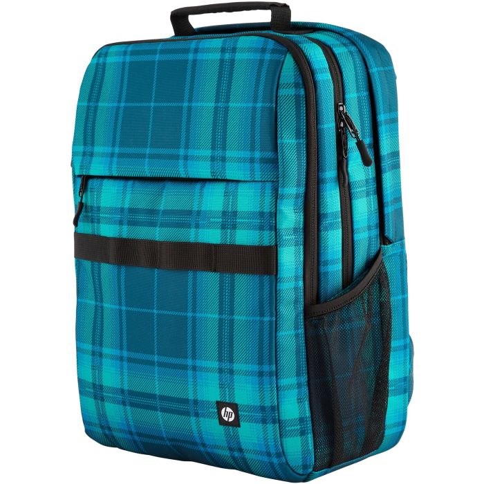 HP Mochila Campus XL Tartan plaid para Portátil 16.1" - Diseño a Cuadros - Poliéster/Poliespuma - Azul 5 HP Mochila Campus XL Tartan plaid para Portátil 16.1" - Diseño a Cuadros - Poliéster/Poliespuma - Azul 5