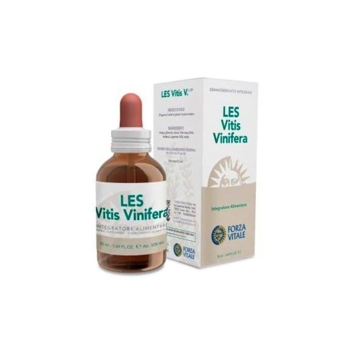FORZA VITALE Vid roja (Vitis vinifera) 50ml, extracto fluido para la funcionalidad articular, en gotas
