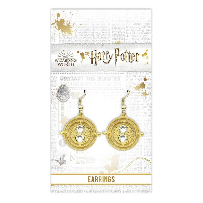 THE CARAT SHOP Pendientes Tornero del Tiempo Harry Potter de Aleación de Zinc Chapados en Oro THE CARAT SHOP Pendientes Tornero del Tiempo Harry Potter de Aleación de Zinc Chapados en Oro