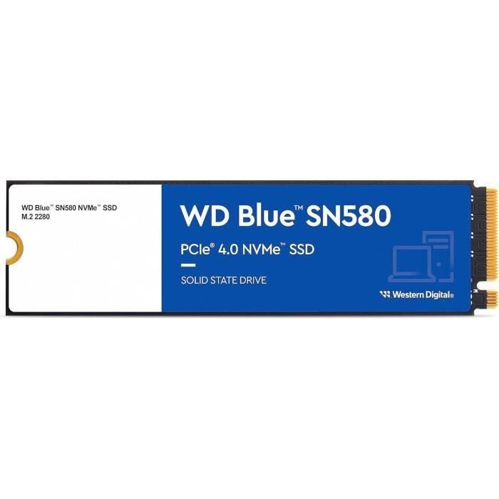 Western Digital WES1690976677353 SN580 Disco duro interno NVME 500GB Western Digital WES1690976677353 SN580 Disco duro interno NVME 500GB