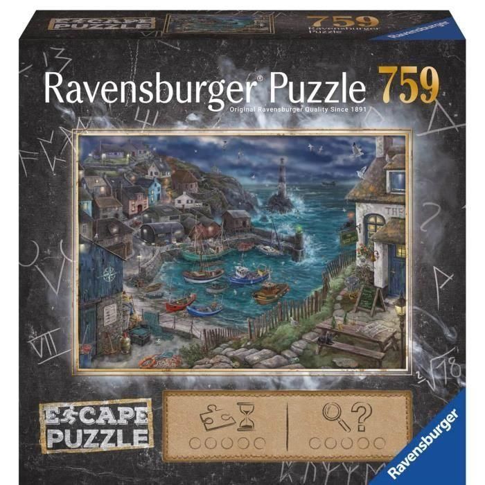 Ravensburger RAV4005556175284 Rompecabezas de escape El faro Ravensburger RAV4005556175284 Rompecabezas de escape El faro