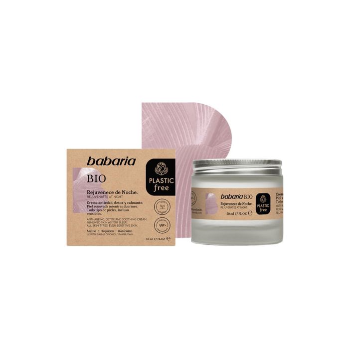 Babaria Crema de Noche Bio 50 ml para Mujer