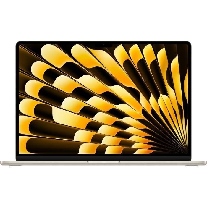 Apple - MacBook Air M4 de 15,3" (2025) - 16 GB de RAM - 256 GB de almacenamiento - CPU de 10 núcleos - GPU de 10 núcleos - Starlight Apple - MacBook Air M4 de 15,3" (2025) - 16 GB de RAM - 256 GB de almacenamiento - CPU de 10 núcleos - GPU de 10 núcleos - Starlight