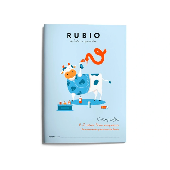 Cuaderno Rubio A4 Ortografia Nº 1 - Para Empezar (6-7 Años) (Set de 5) 1
