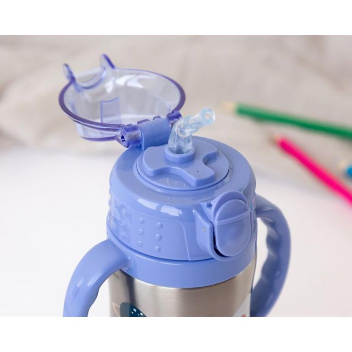 Botella Entrenamiento Cohete Azul 280 mL Acero Inoxidable 280 mL 1 Botella Entrenamiento Cohete Azul 280 mL Acero Inoxidable 280 mL 1