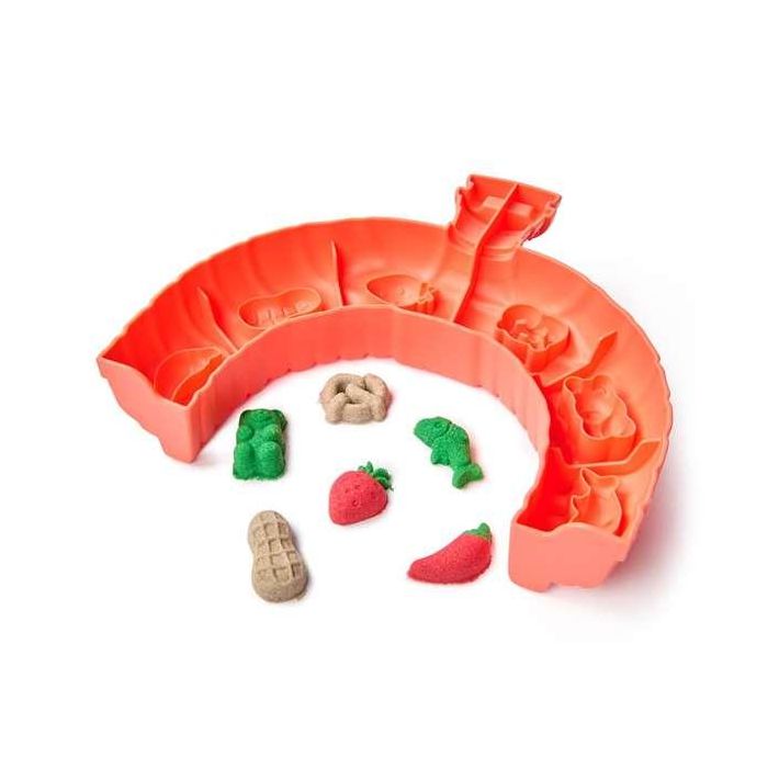 Juego arena moldeable kinetic sand squish pizza. 27,94x25,4x5,08 cm. 5 Juego arena moldeable kinetic sand squish pizza. 27,94x25,4x5,08 cm. 5