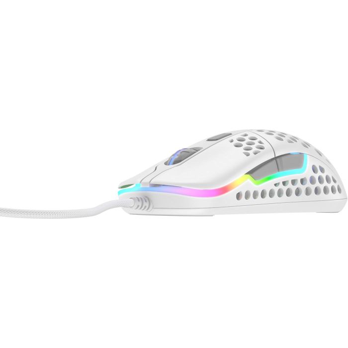 Cherry XTRFY MSM M42 Ratón Gaming Óptico 16000 DPI Blanco USB 8