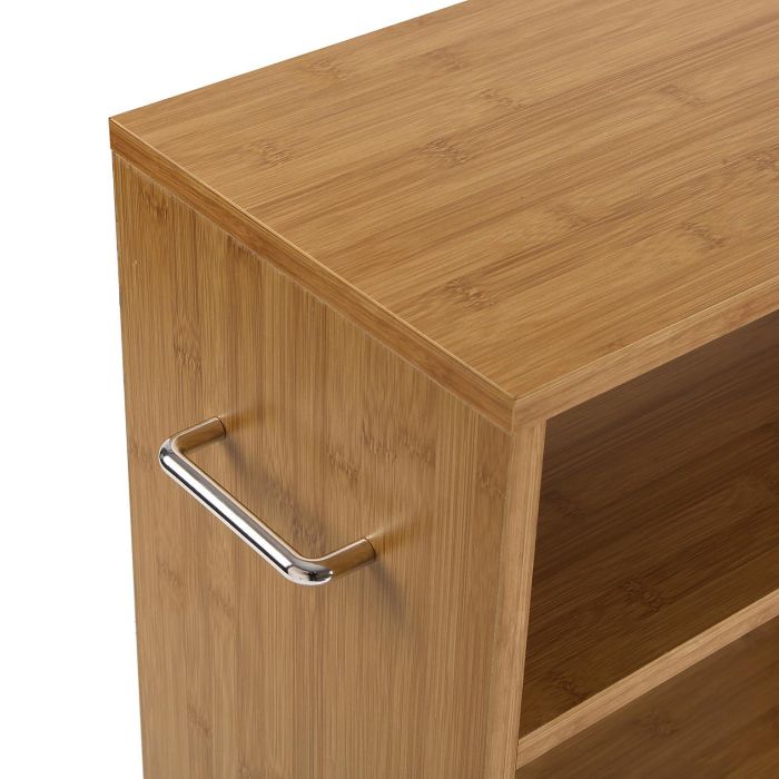 Estanteria 3 Baldas Con Ruedas Versa 24X83CM 1 Estanteria 3 Baldas Con Ruedas Versa 24X83CM 1