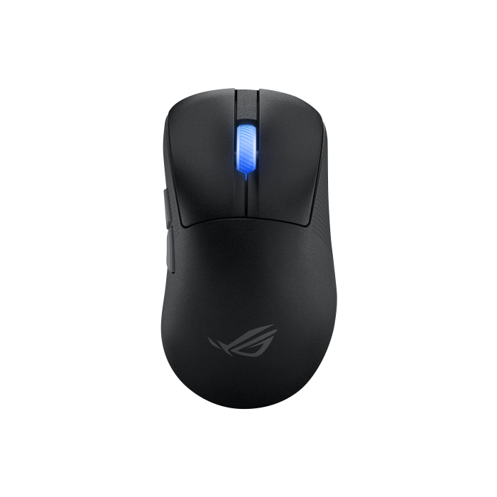 ASUS ROG Keris II Ace Wireless AimPoint Black ratón mano derecha RF Wireless + Bluetooth + USB Type-A Óptico 42000 DPI