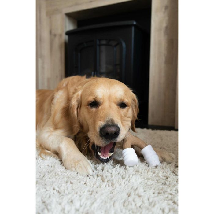 Juguete para perros Nylabone Marrón Manteca de cacahuete L 2 Juguete para perros Nylabone Marrón Manteca de cacahuete L 2