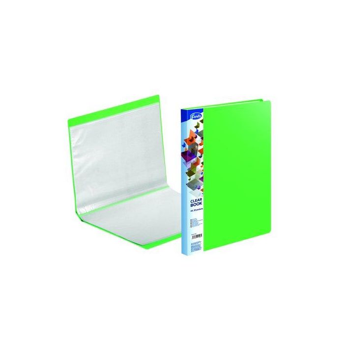 Carpeta Fundas (Tarifario) Forofis Pvc A4 20 F Verde