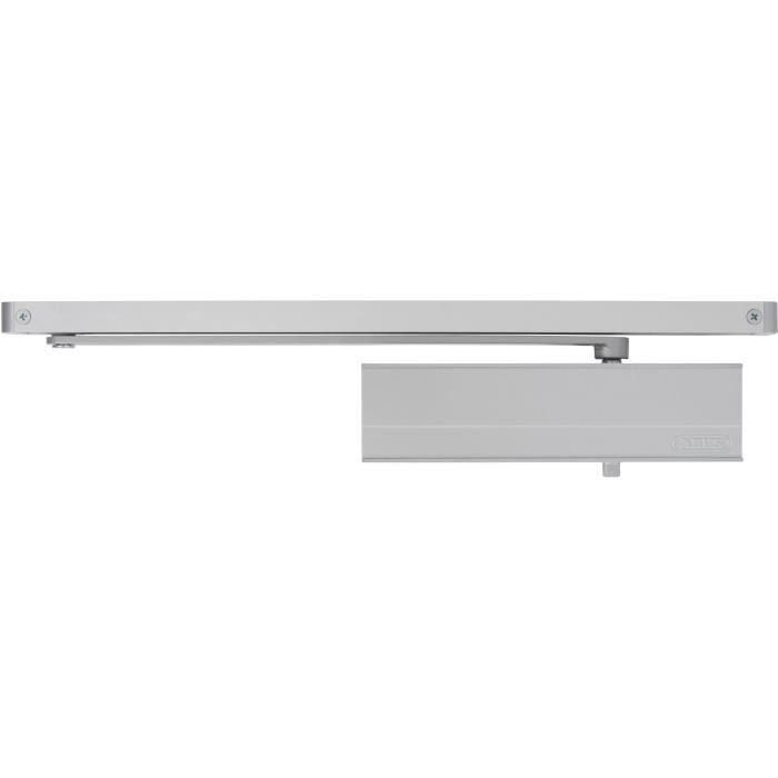 Abus AC7303 S Cierrapuertas de Cierre Seguro y Silencioso para Puertas de hasta 96 cm, Soporta 60 kg