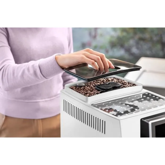 Delonghi Magnifica S ECAM22.110.W Cafetera Espresso con Molinillo Integrado, 15 bar, 1.8L, Plateada y Negra 3 Delonghi Magnifica S ECAM22.110.W Cafetera Espresso con Molinillo Integrado, 15 bar, 1.8L, Plateada y Negra 3