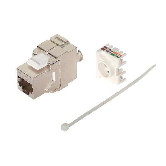 MicroConnect KEYSTONE-10 Módulo Keystone RJ45 a IDC CAT6a STP para Redes 1