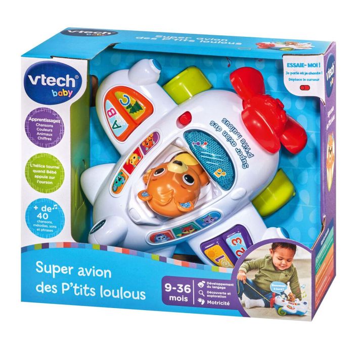 Juguete educativo Vtech Baby Super avion des P´tits Loulous (FR) 5 Juguete educativo Vtech Baby Super avion des P´tits Loulous (FR) 5