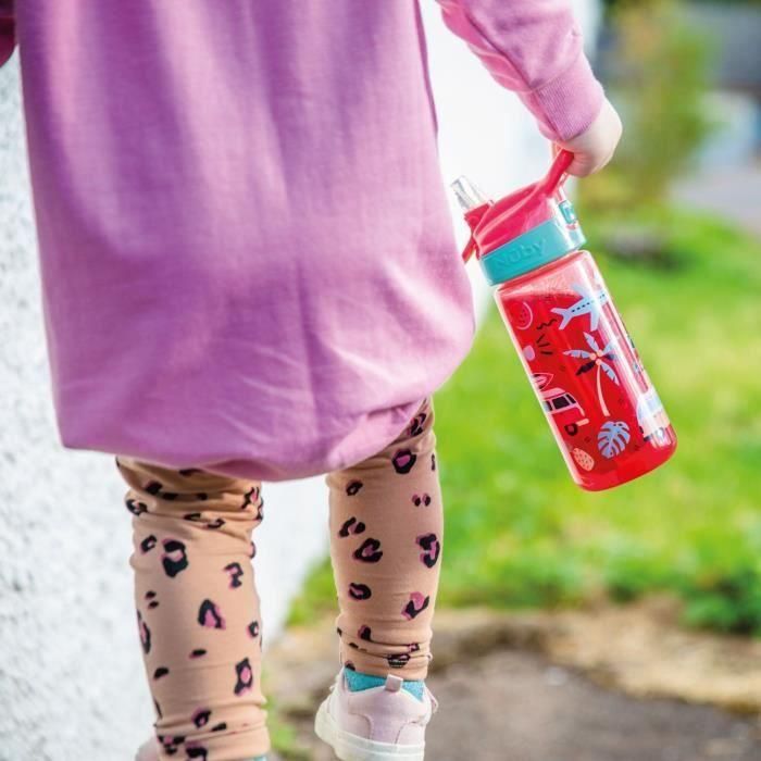 Pack de 2 botellas de agua - NUBY - Super Quench - 540 ml - Rosa 2