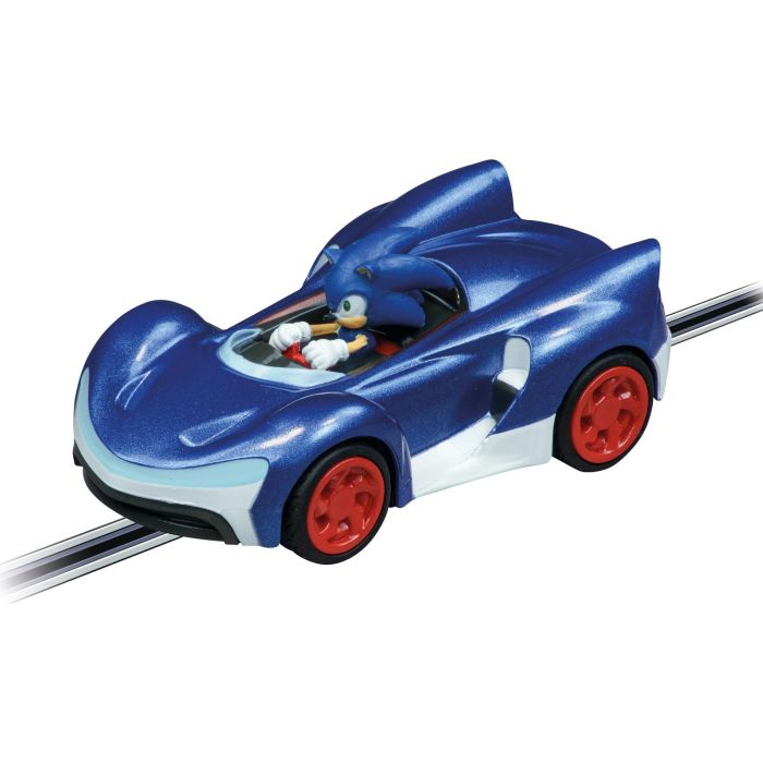Carrera Pista Sonic The Hedgehog con Sonic y Shadow, 4.9 metros, incluye 2 coches y mandos, para 2 jugadores 4 Carrera Pista Sonic The Hedgehog con Sonic y Shadow, 4.9 metros, incluye 2 coches y mandos, para 2 jugadores 4