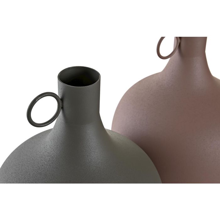 Jarron Urban DKD Home Decor Verde Menta Rosa Oscuro 23 x 38.5 x 23 cm (2 Unidades) 2 Jarron Urban DKD Home Decor Verde Menta Rosa Oscuro 23 x 38.5 x 23 cm (2 Unidades) 2