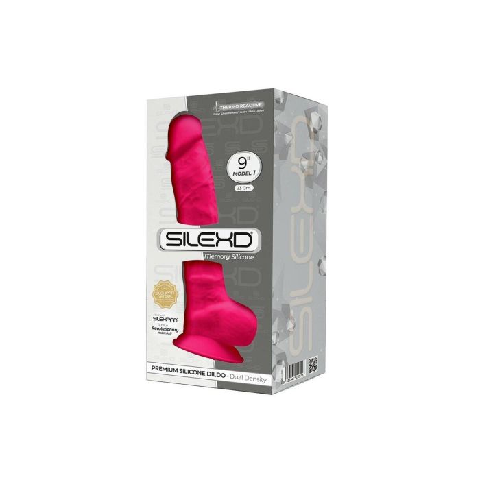 Consolador Realista Silexd Rosa 2 Consolador Realista Silexd Rosa 2