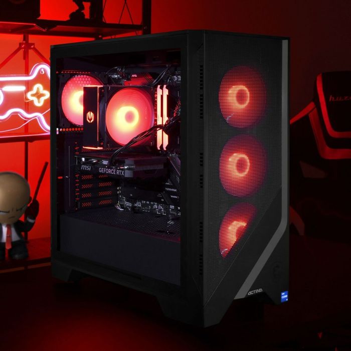 PC de Sobremesa Actina KOMACNGIP0077 AMD RYZEN™ 5 7500F 32 GB RAM 1 TB SSD NVIDIA GEFORCE RTX 4060 TI 4 PC de Sobremesa Actina KOMACNGIP0077 AMD RYZEN™ 5 7500F 32 GB RAM 1 TB SSD NVIDIA GEFORCE RTX 4060 TI 4