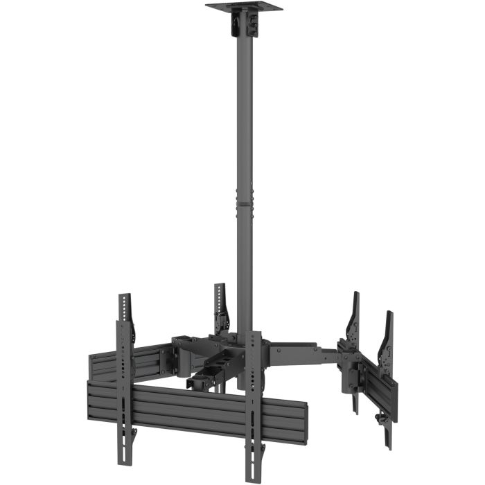 Equip Deckenhalterung 32"-65"/3TFT je 30kg 2Gelenke neig. sw lite Retail 0 Equip Deckenhalterung 32"-65"/3TFT je 30kg 2Gelenke neig. sw lite Retail 0