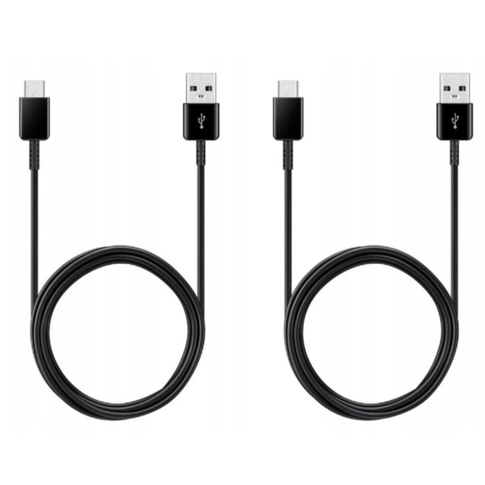 Samsung EP-DG930MBEGWW - Cable USB A a USB C 1.5m Negro - Pack 2 Unidades 0 Samsung EP-DG930MBEGWW - Cable USB A a USB C 1.5m Negro - Pack 2 Unidades 0