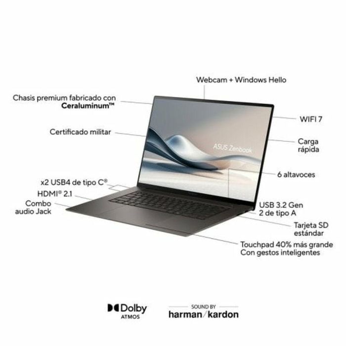 Laptop Asus 16" 32 GB RAM 1 TB SSD 7