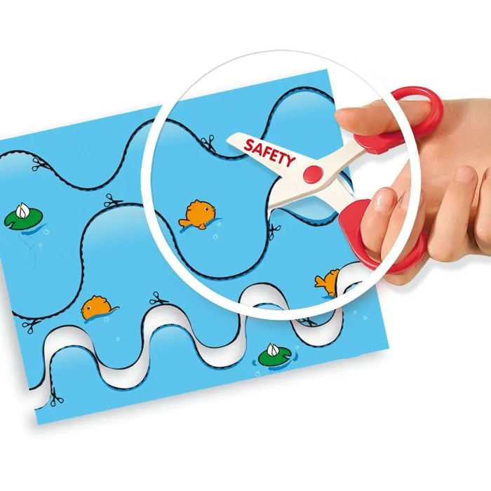 Ses Creative Aprendo a cortar - mega kit - 48 Hojas Preimpresas con Tijeras Especiales - Más de 3 Años 2