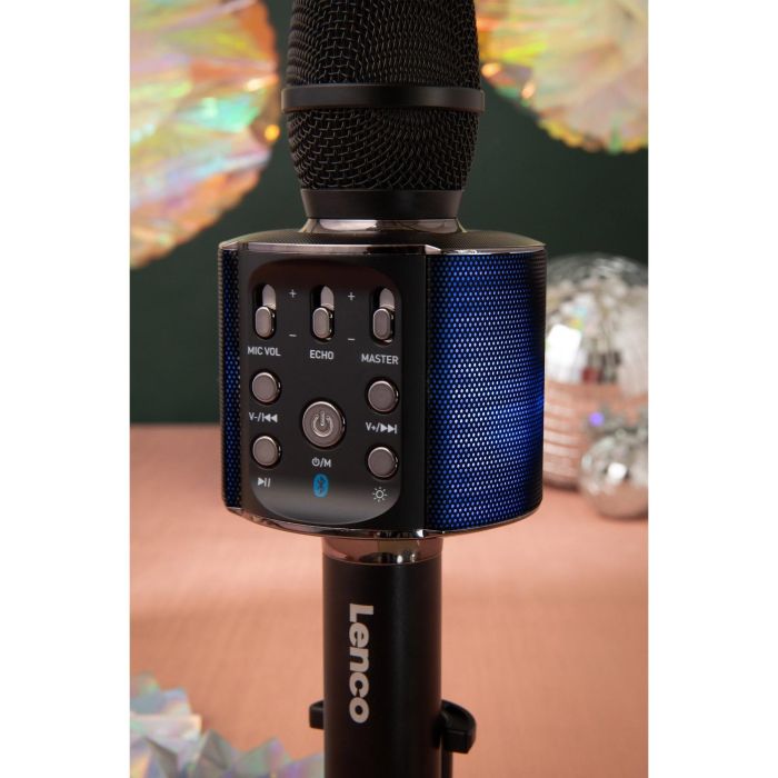 LENCO BMC-090 Karaoke-Mikrofon. schwarz 5 LENCO BMC-090 Karaoke-Mikrofon. schwarz 5