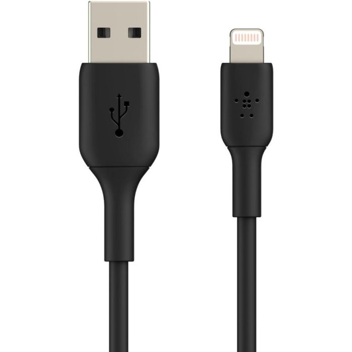 Belkin CAA001BT1MBK Cable Lightning a USB A 1 m Negro 2