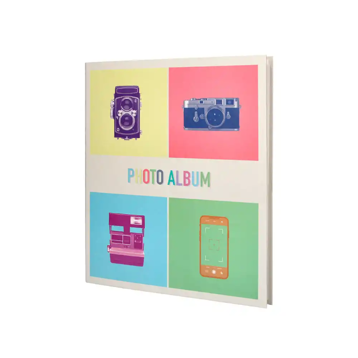 Liderpapel Álbum de Fotos con Anillas y 20 Hojas Autoadhesivas - Medidas 325x270mm 6