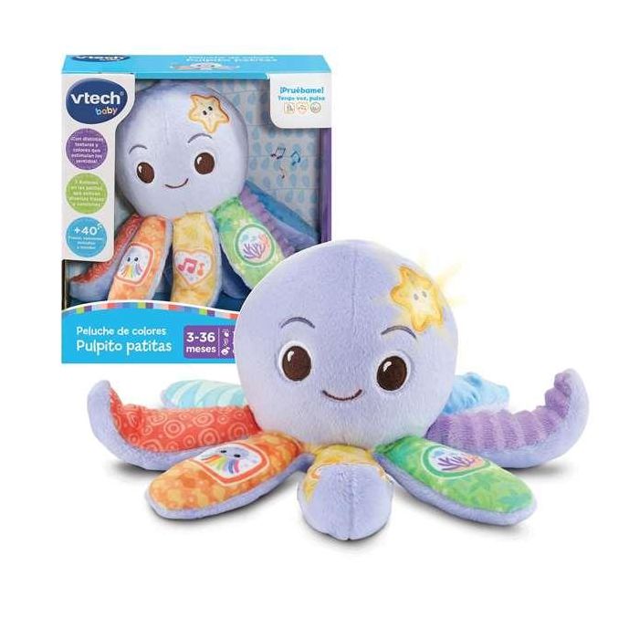 Peluche De Colores Pulpito Patitas 80-577922 V-Tech 1 Peluche De Colores Pulpito Patitas 80-577922 V-Tech 1