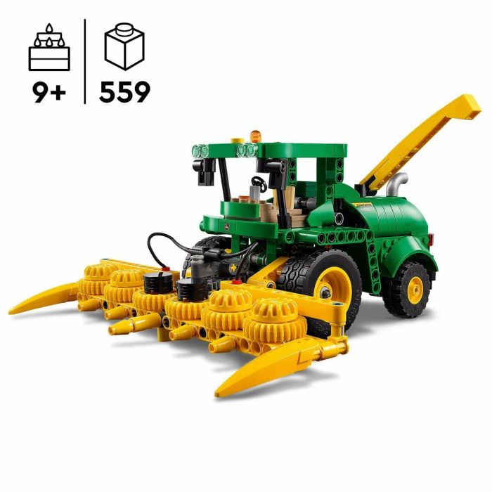 LEGO 42168 Technic John Deere 9700 Cosechadora Perforadora, Tractor Agrícola de Juguete, Regalo para Niños a Partir de 9 Años 5