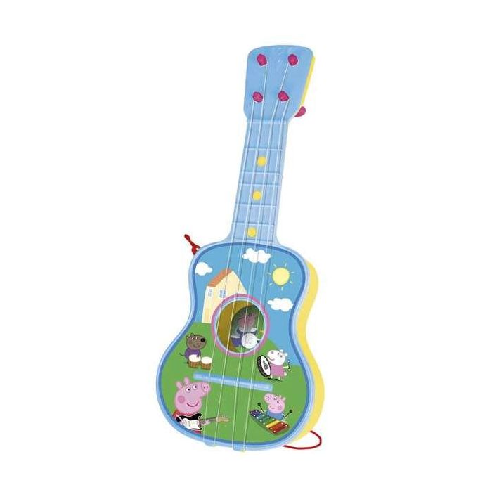 Guitarra 4 cuerdas en estuche