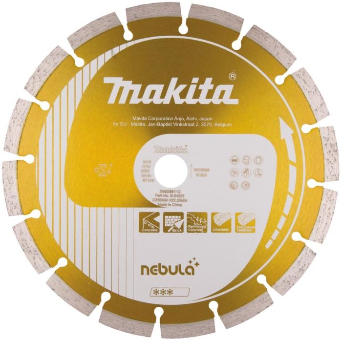 Makita NEBULA Disco de Diamante 230x22.23mm