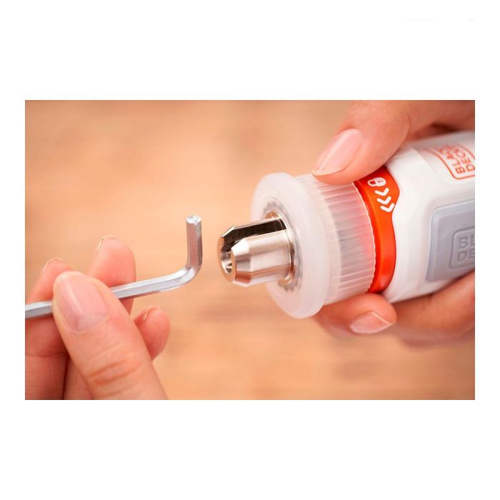 Atornillador monta-muebles hexdriver 3,6v bcrta01-xj black+decker 10 Atornillador monta-muebles hexdriver 3,6v bcrta01-xj black+decker 10