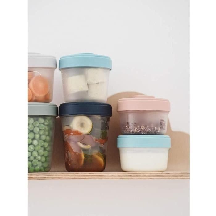 Beaba 1st Storm Pack Comida Bebé 1ª Edad - 12 Porciones Clip (2x90ml, 4x150ml, 6x250ml) + 2 Cacitos Silicona Sin BPA 5 Beaba 1st Storm Pack Comida Bebé 1ª Edad - 12 Porciones Clip (2x90ml, 4x150ml, 6x250ml) + 2 Cacitos Silicona Sin BPA 5