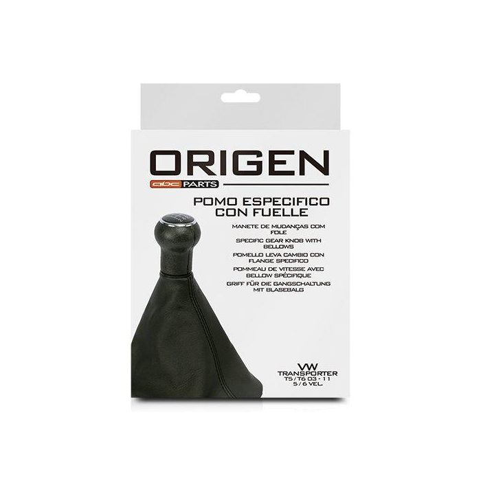 BC Corona POM40117 Pomo de Recambio con Fuelle para Volkswagen Transporter T5 - T6 para Cajas de 5 ó 6 Velocidades 3 BC Corona POM40117 Pomo de Recambio con Fuelle para Volkswagen Transporter T5 - T6 para Cajas de 5 ó 6 Velocidades 3