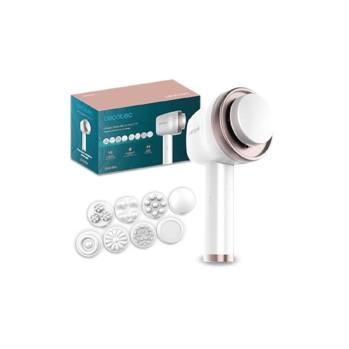 Masajeador de Mano Eléctrico Cecotec SkinCare Push Up Blanco 2