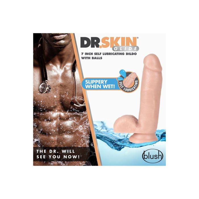 Consolador Realista Blush Dr Skin TPE Ø 4 cm 3 Consolador Realista Blush Dr Skin TPE Ø 4 cm 3