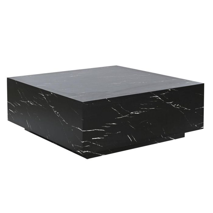 Mesa Centro Moderno DKD Home Decor Negro 90 x 35 x 90 cm Mesa Centro Moderno DKD Home Decor Negro 90 x 35 x 90 cm