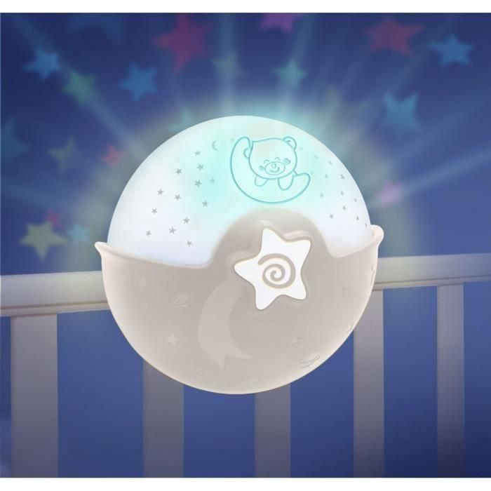 Infantino INF0773554049091 Lámpara Proyector con Luz Relajante, Color Gris 2 Infantino INF0773554049091 Lámpara Proyector con Luz Relajante, Color Gris 2