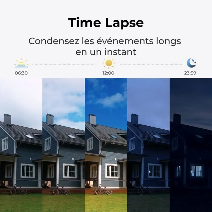 Reolink G450 Cámara Exterior con Panel Solar Gris 2