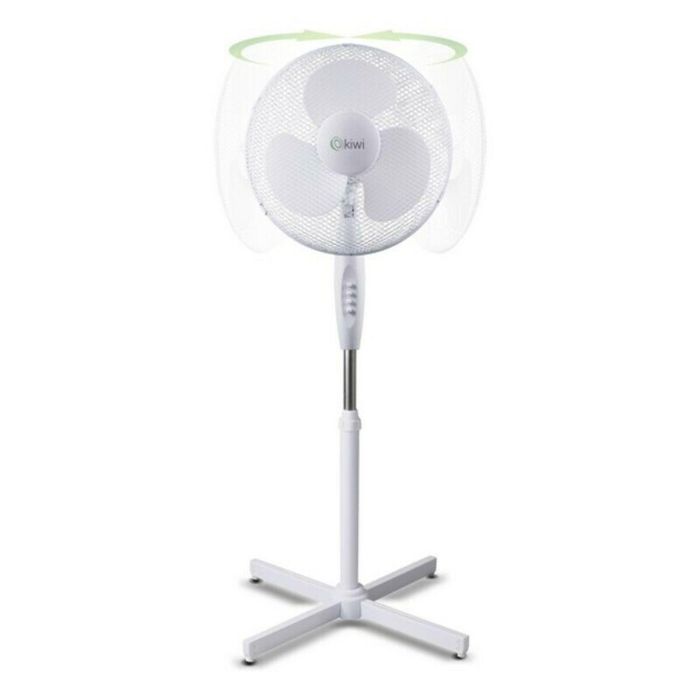 Ventilador de Pie Kiwi Blanco 45 W (Ø 40 cm) 1