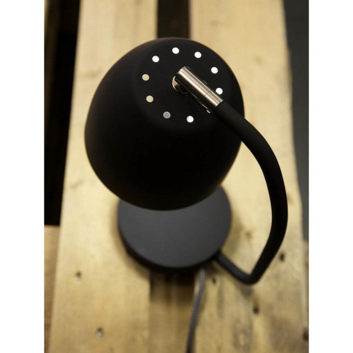 Lámpara de Mesa Newport Estilo Nórdico Hierro con Acabado Caucho Altura 28cm Pantalla 11x13cm IAR-NEWPORT/T/B 3 Lámpara de Mesa Newport Estilo Nórdico Hierro con Acabado Caucho Altura 28cm Pantalla 11x13cm IAR-NEWPORT/T/B 3