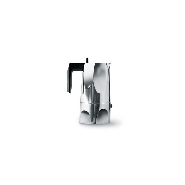 Alessi MT18/3 Ossidiana Cafetera 3 Tazas Aluminio Fundido Alessi MT18/3 Ossidiana Cafetera 3 Tazas Aluminio Fundido