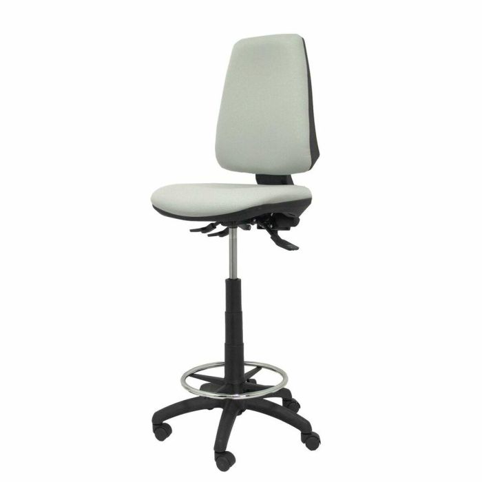 Piqueras y Crespo Taburete Elche S S-Brazos Aro Reposapiés Tejido Bali Gris Claro - Ergonomico, Regulable en Altura 5 Piqueras y Crespo Taburete Elche S S-Brazos Aro Reposapiés Tejido Bali Gris Claro - Ergonomico, Regulable en Altura 5
